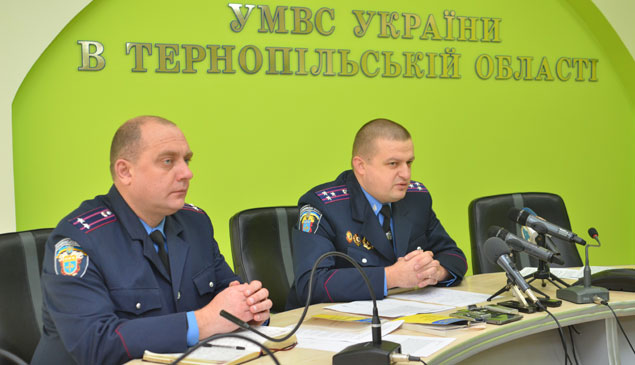 Про резонансні злочини та роботу міліції у 2015 році прозвітував Олександр Богомол