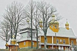 На Львівщині зберігся храм, у якому служив автор гімну України