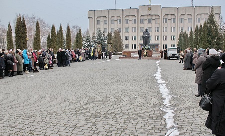 Мітинг-реквієм в Шумську (ФОТО)